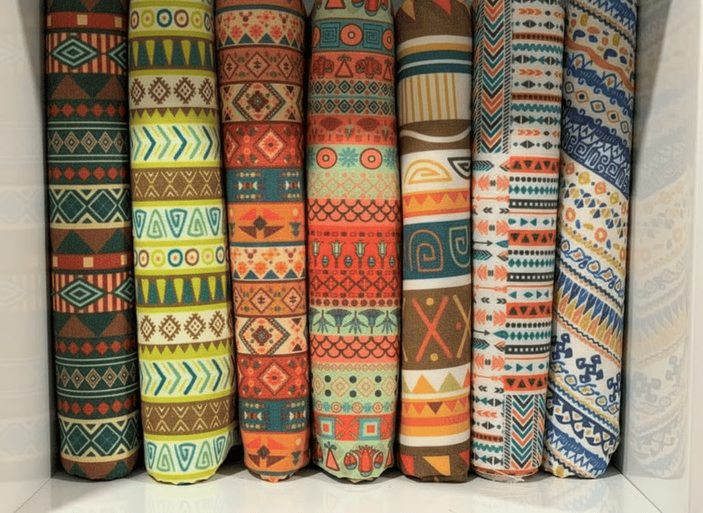 Tribal textiles have unique patterns and colors, usually found in the northern mountains of Vietnam